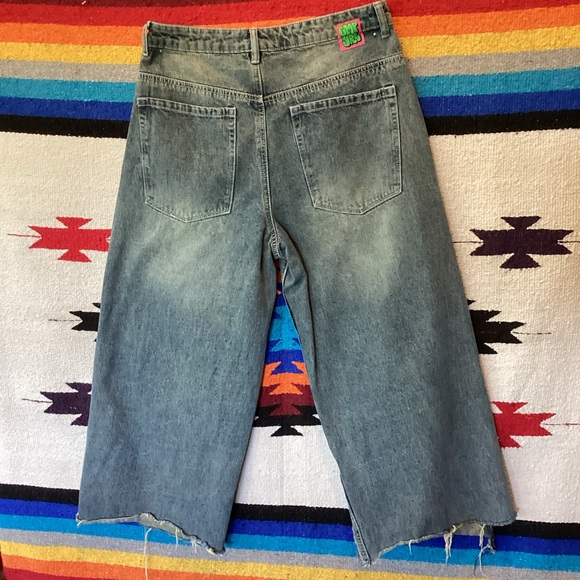 Vintage Empyre Cropped baggy jeans Wide leg 32 x 24 Y2K - Picture 9 of 15